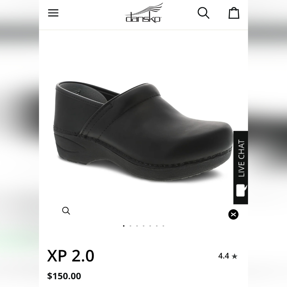 Dansko 2.0 Dark Blue Leather Clogs Size EU40 / US 9.5-10